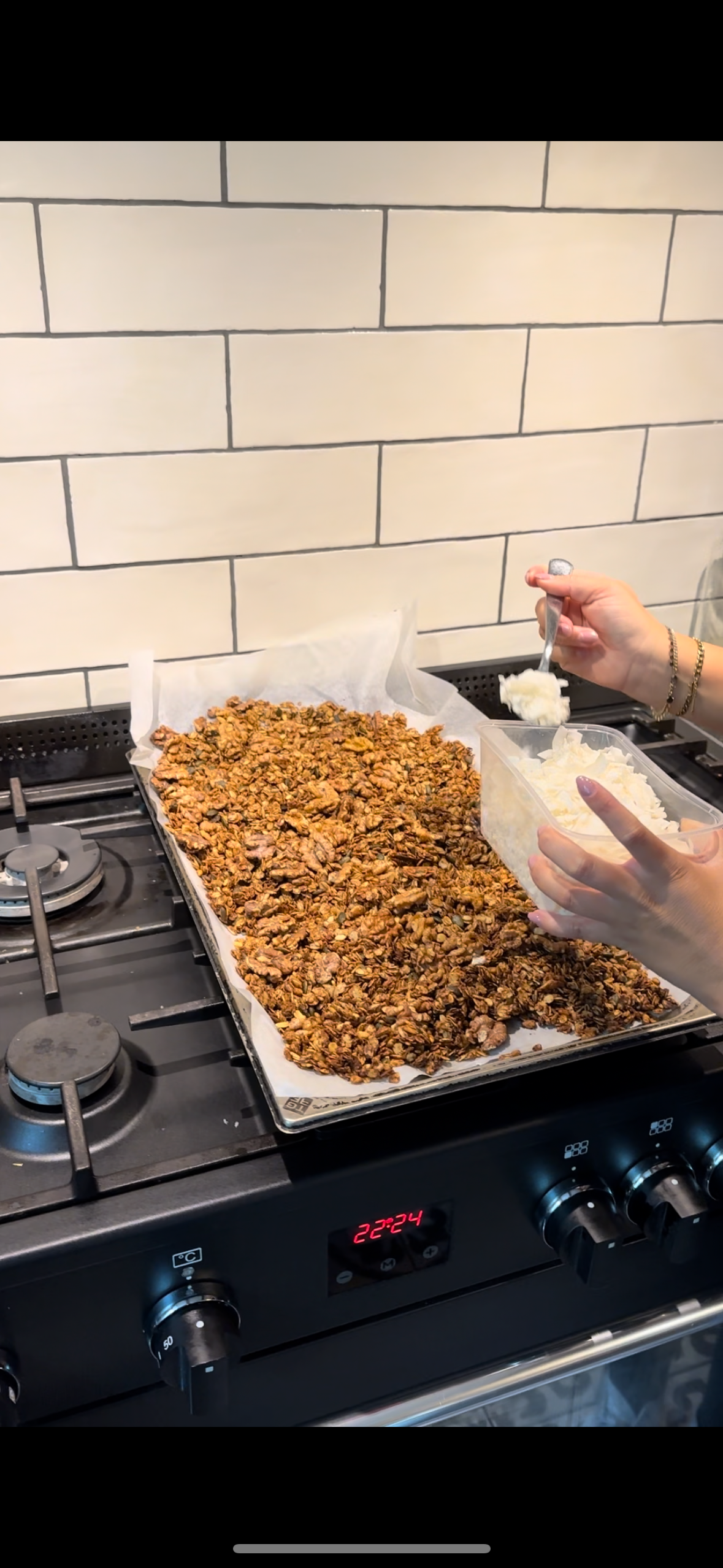 Huisgemaakte granola